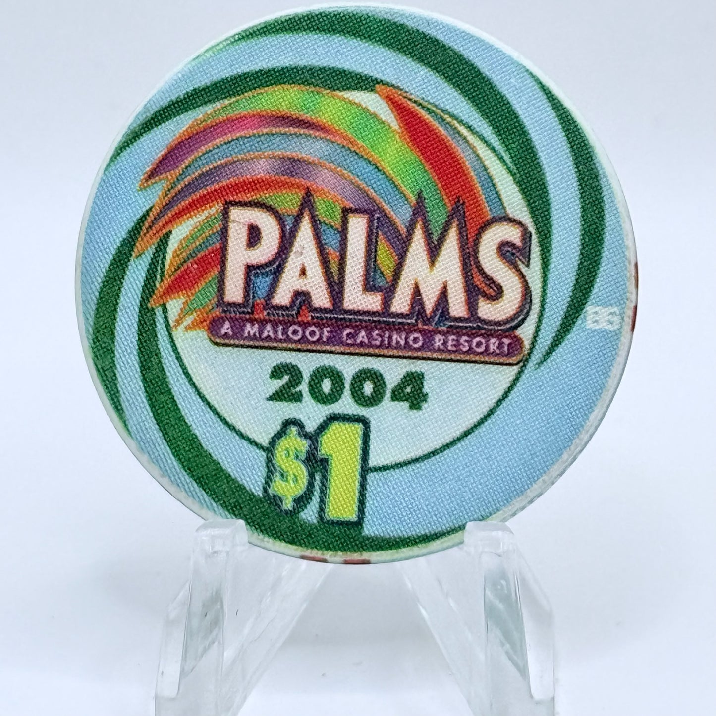 Palms Casino Resort Las Vegas Nevada 2004 'Queen' Series 5 $1 Casino Chip E1903
