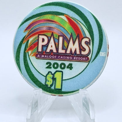 Palms Casino Resort Las Vegas Nevada 2004 'Queen' Series 5 $1 Casino Chip E1903