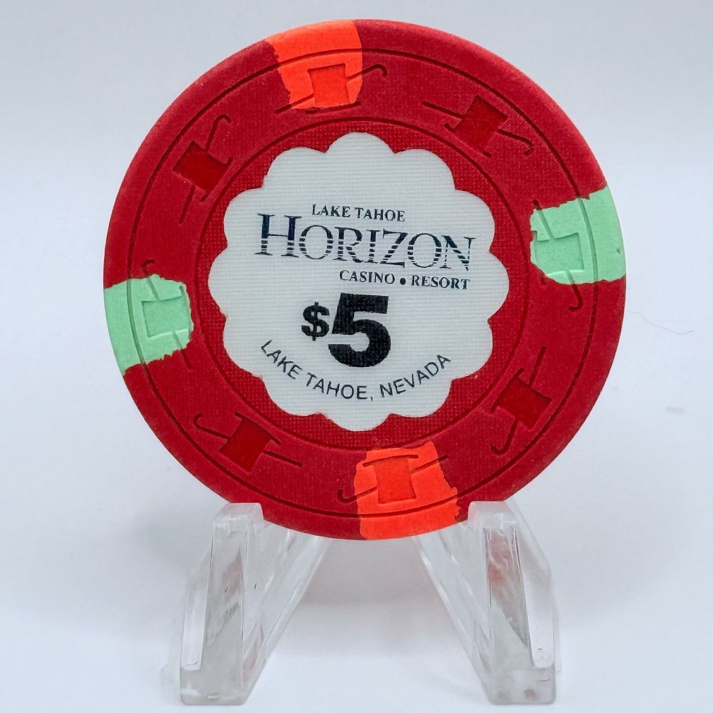 Horizon Casino Lake Tahoe Nevada 1990 $5 Casino Chip N5177