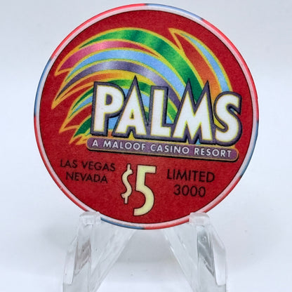 Palms Casino Resort Las Vegas Nevada 2002 'CSI Commemorative Chip' LE $5 Casino Chip E1968