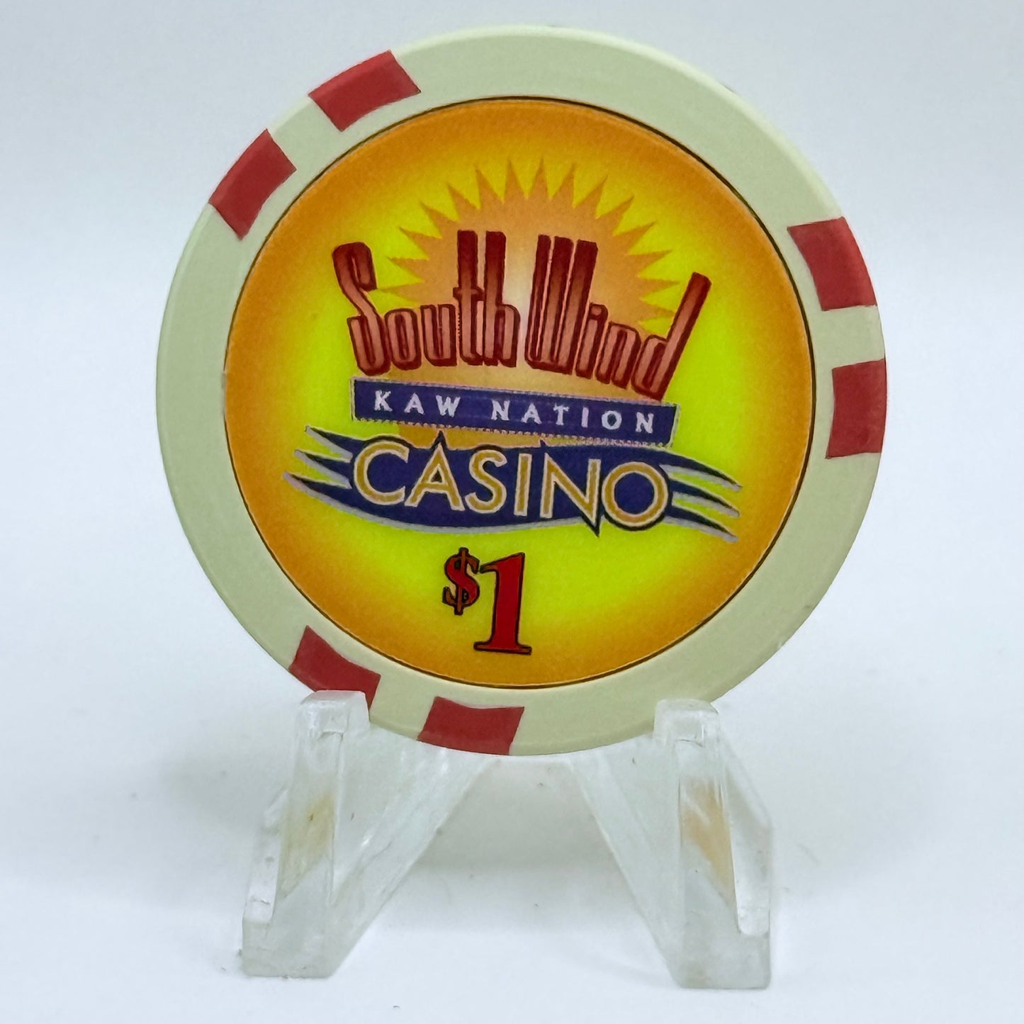 SouthWind - Newkirk Newkirk Oklahoma $1 Casino Chip