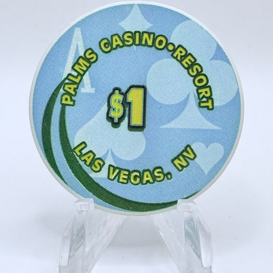 Palms Casino Resort Las Vegas Nevada 2006 'Ace' Series 7 $1 Casino Chip E4949