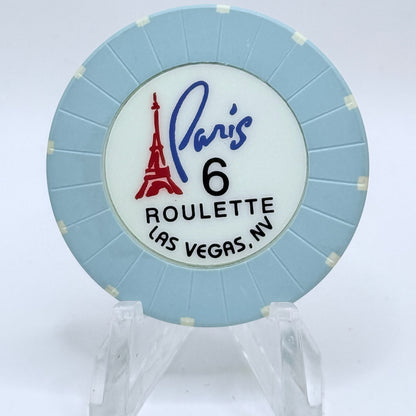 Paris Las Vegas Nevada 1999 Series 106 Roulette Casino Chip V5192