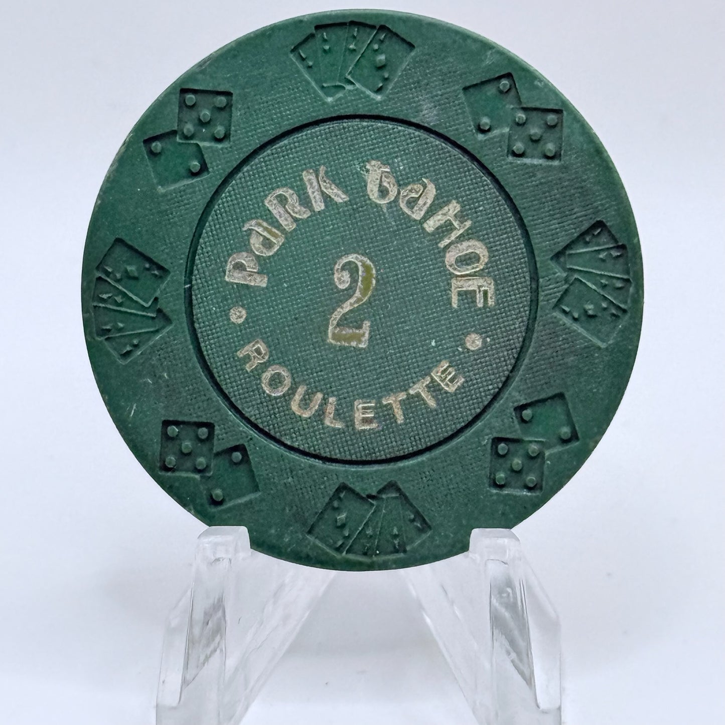 Park Tahoe Stateline Nevada 1978 Series 1 Roulette Casino Chip N1001