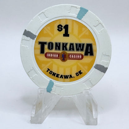 Tonkawa Tonkawa Oklahoma $1 Casino Chip
