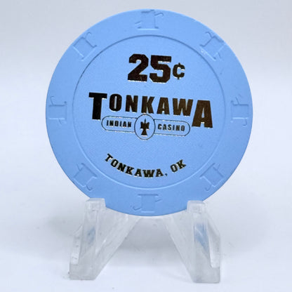 Tonkawa Tonkawa Oklahoma $0.25 Casino Chip