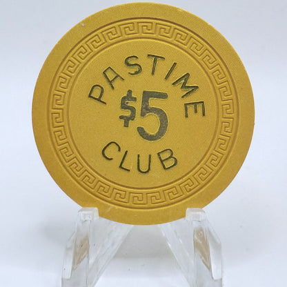 Pastime Club Tonopah Nevada 1956 $5 Casino Chip E2113