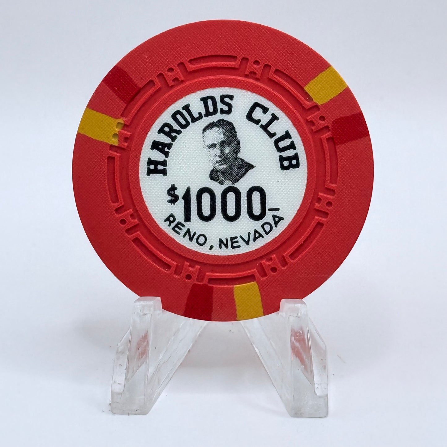 Harolds Club Reno Nevada 1957 LE $1000 Casino Chip N5109
