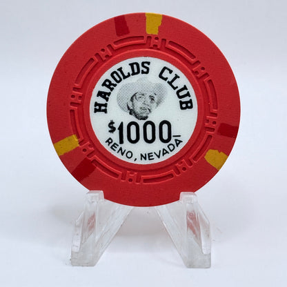 Harolds Club Reno Nevada 1957 LE $1000 Casino Chip N5109