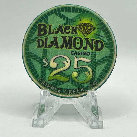 Black Diamond Cripple Creek CO $25 Chip