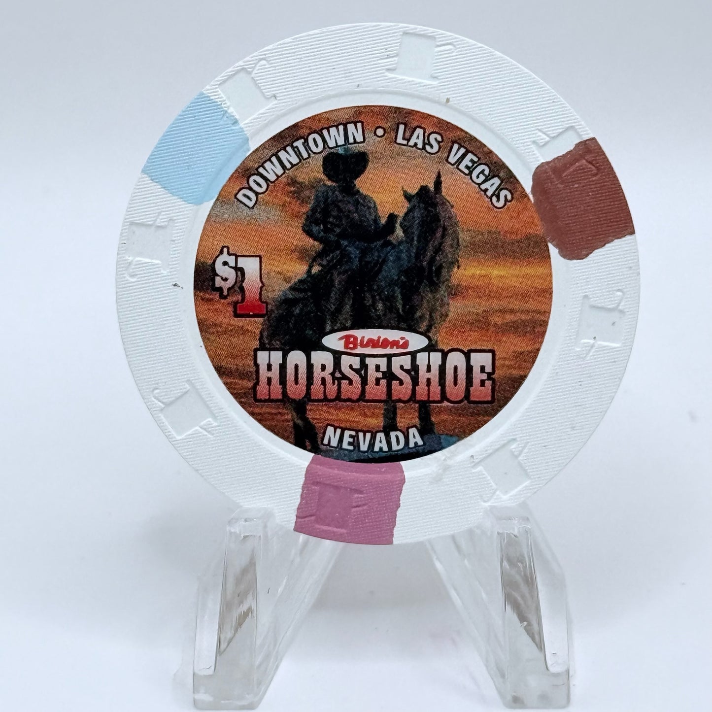 Horseshoe Club (Binion's) Las Vegas Nevada 2004 $1 Casino Chip E3743
