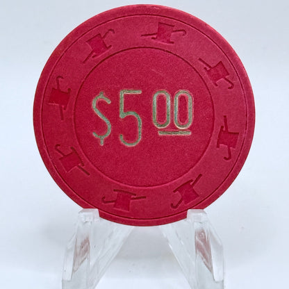 The Peoples Choice Las Vegas Nevada 1980 $5 Casino Chip V1288