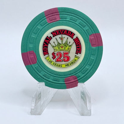 Royal Nevada Hotel Las Vegas Nevada 1957 $25 Casino Chip N6500