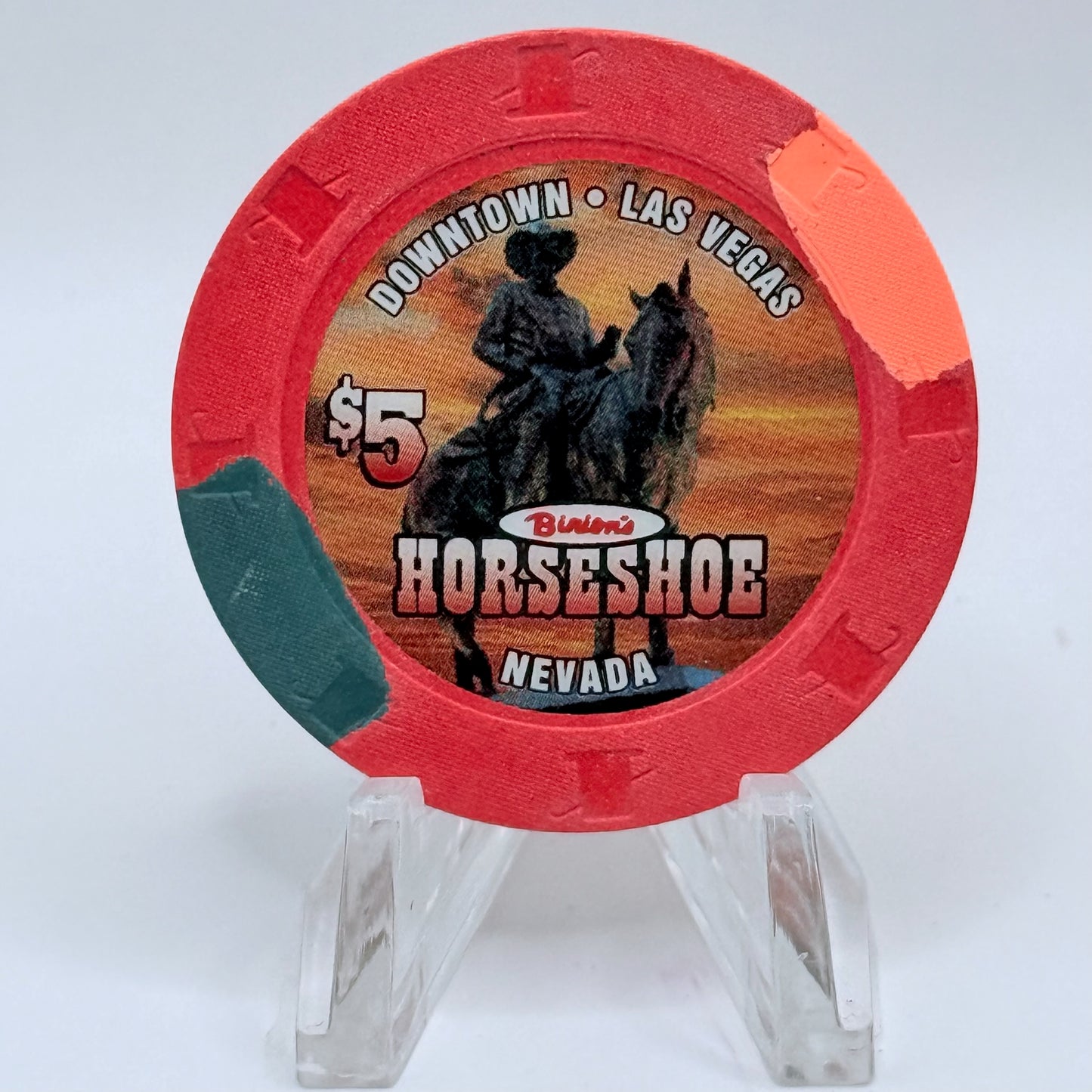 Horseshoe Club (Binion's) Las Vegas Nevada 2004 $5 Casino Chip E3136