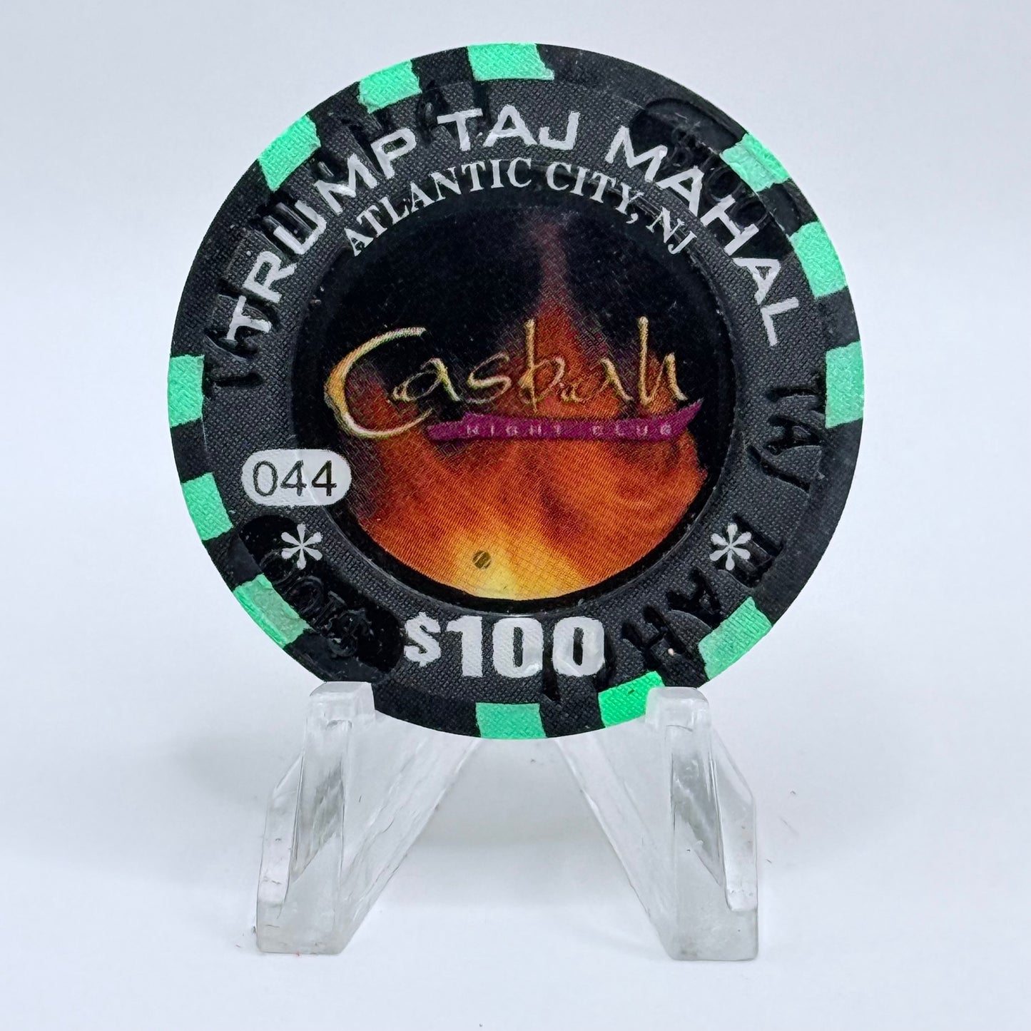 Trump Taj Mahal Atlantic City New Jersey 'Casbah' LE $100 Casino Chip