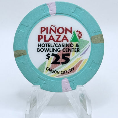 Piñon Plaza Carson City Nevada 1995 $25 Casino Chip N8945