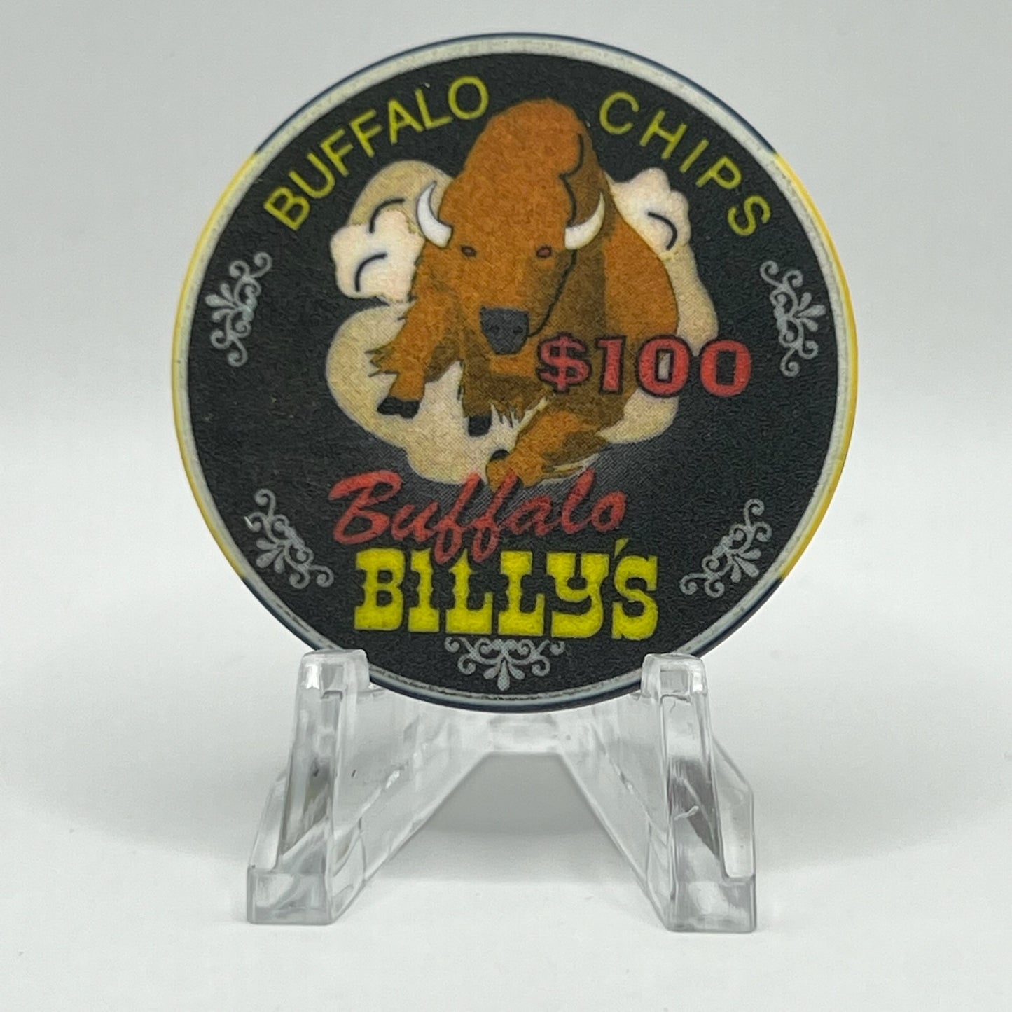 Buffalo Billy's Casino Cripple Creek CO 1998 LE $100 Chip