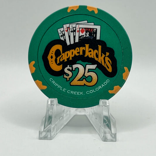 Crapper Jack's Cripple Creek CO $25 Chip