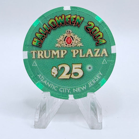 Trump Plaza Atlantic City New Jersey 2004 'Halloween' LE $25 Casino Chip