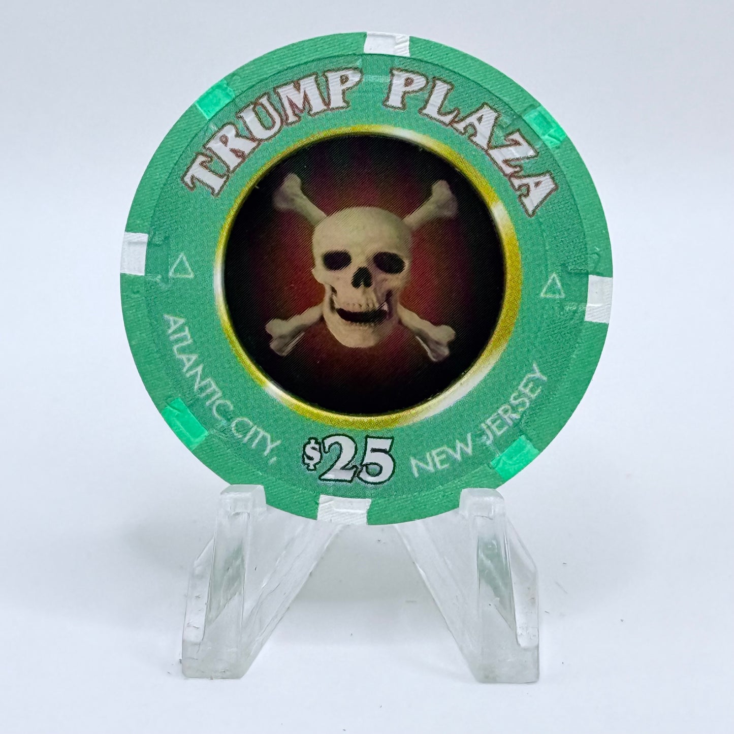 Trump Plaza Atlantic City New Jersey 2004 'Halloween' LE $25 Casino Chip