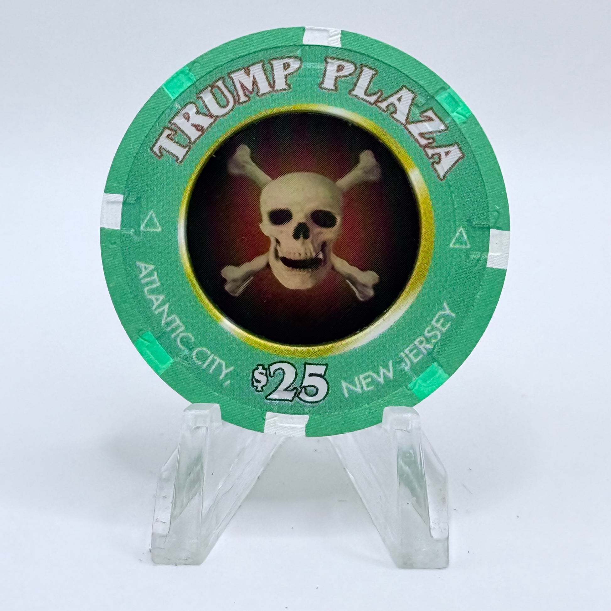 Trump Plaza Atlantic City New Jersey 2004 'Halloween' LE $25 Casino Chip