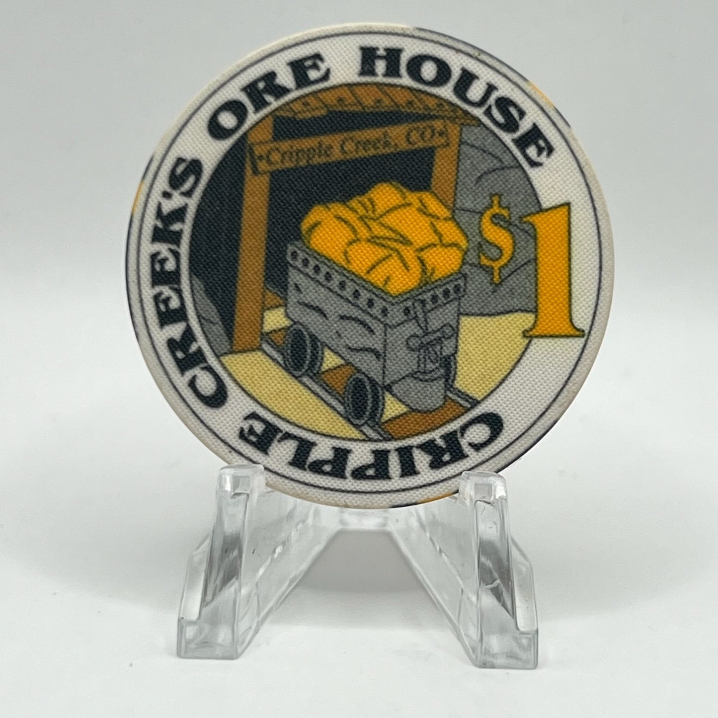 Cripple Creek's Ore House Cripple Creek CO 1991 Series 1 $1 Chip