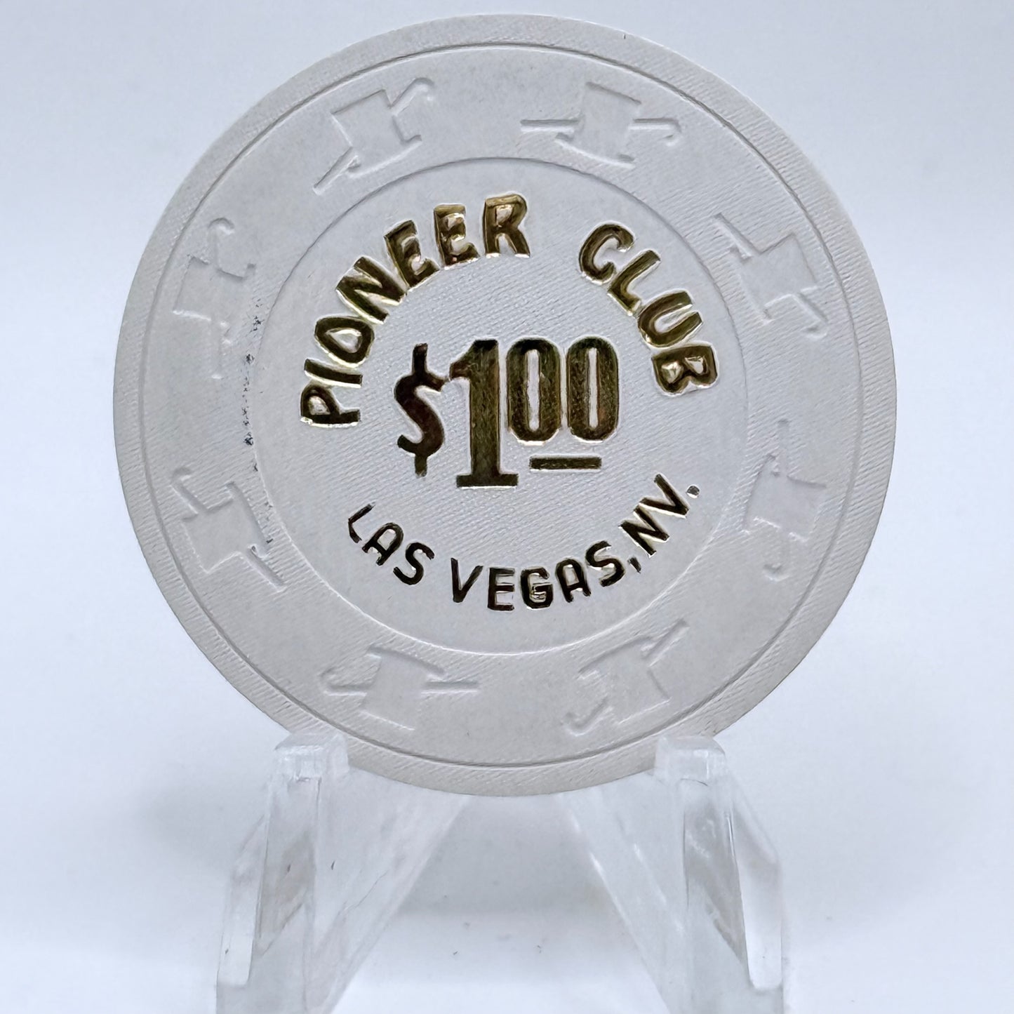 Pioneer Club Las Vegas Nevada 1994 $1 Casino Chip N2978