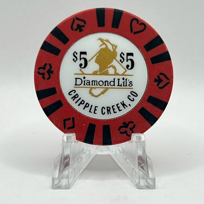 Diamond Lil's Cripple Creek CO 1992 $5 Chip