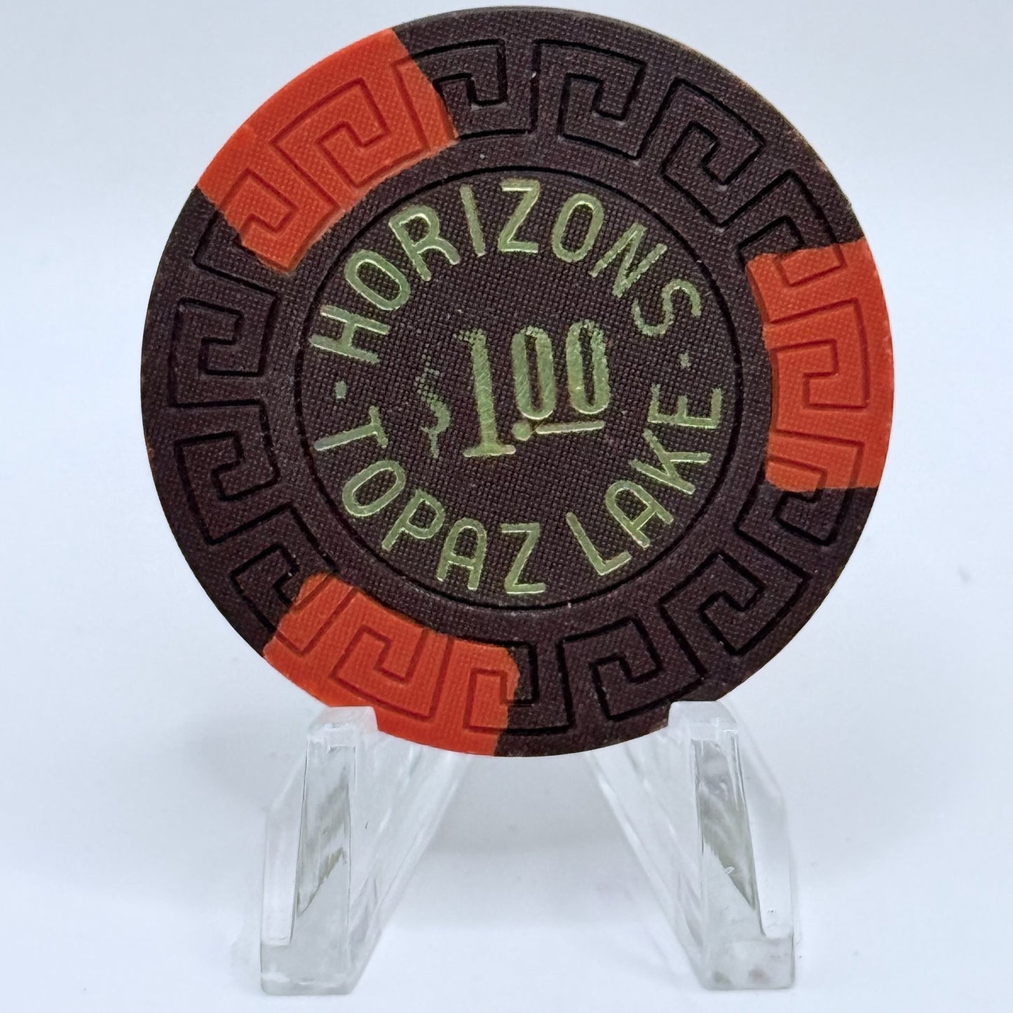 Horizons Topaz Lake Nevada 1973 $1 Casino Chip N5681