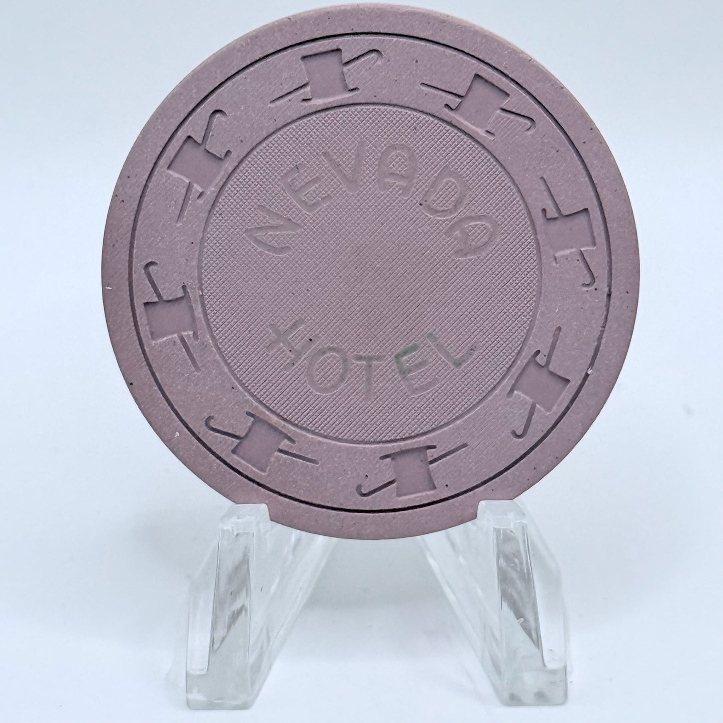 Hotel Nevada Ely Nevada 1950 Series 1 Roulette Casino Chip N9988
