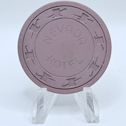 Hotel Nevada Ely Nevada 1950 Series 1 Roulette Casino Chip N9988