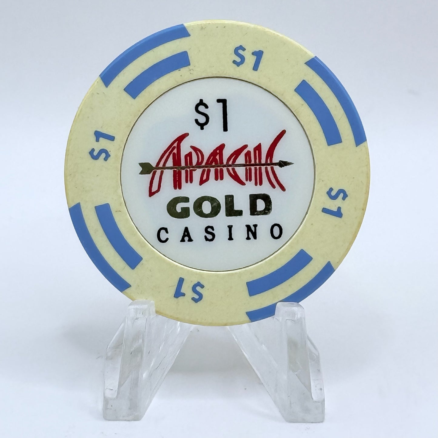 Apache Gold Casino Resort San Carlos Arizona $1 Casino Chip
