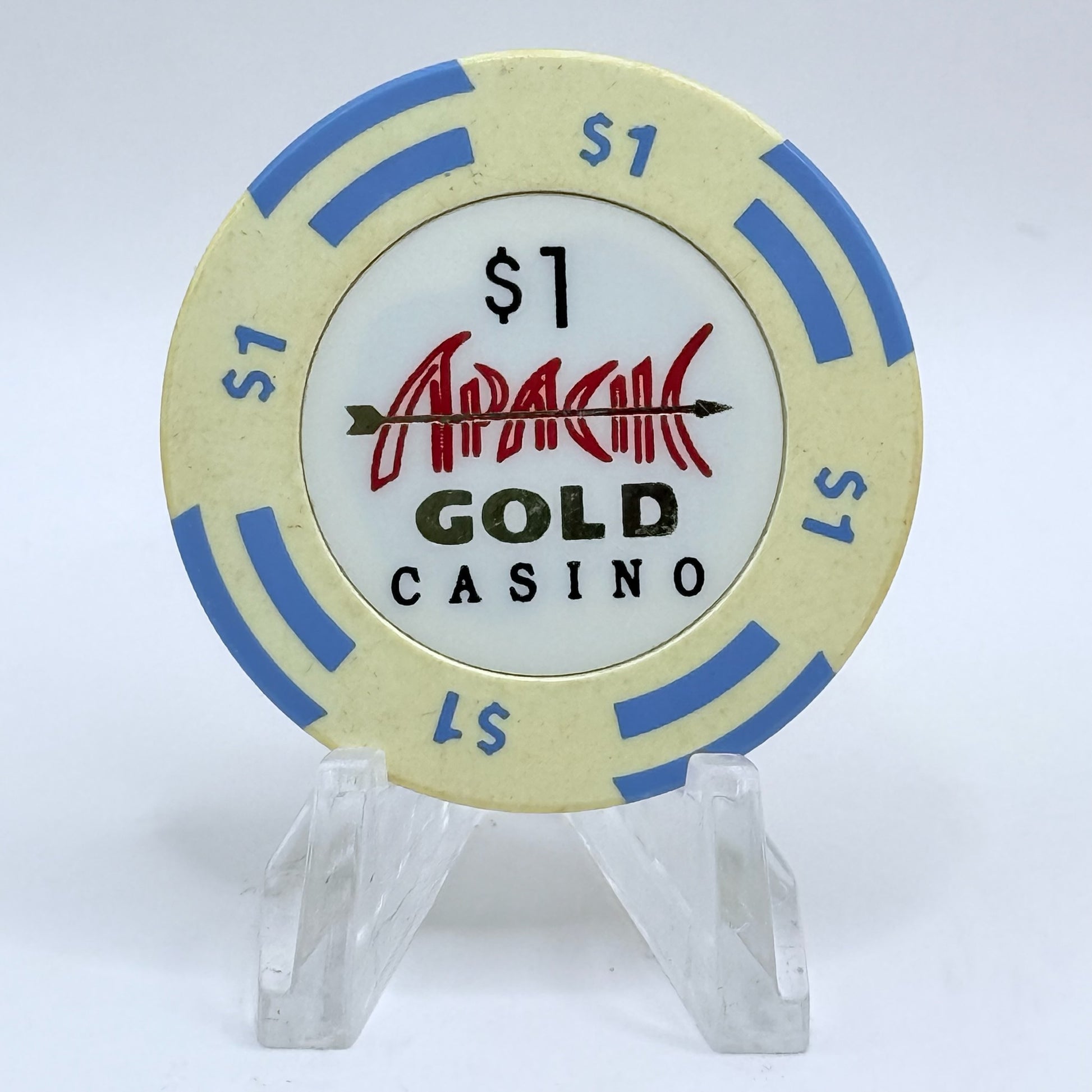 Apache Gold Casino Resort San Carlos Arizona $1 Casino Chip