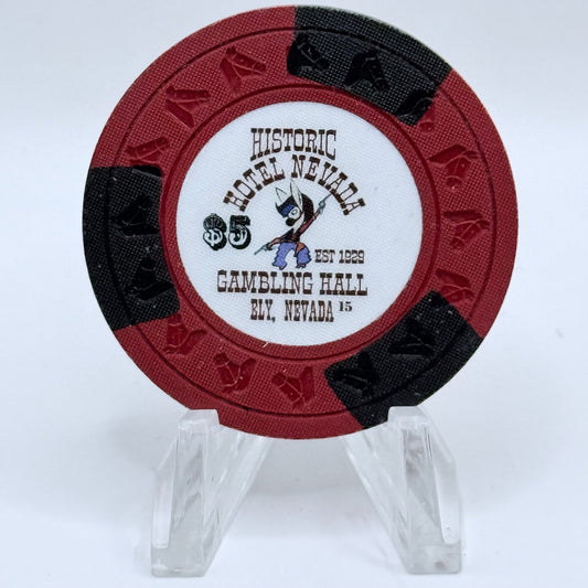 Hotel Nevada Ely Nevada 2015 Series 5 $5 Casino Chip D1955