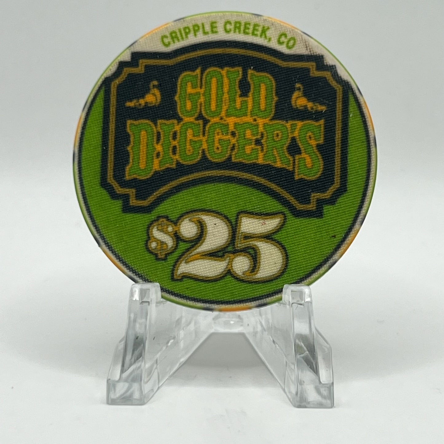 Gold Digger's Cripple Creek CO 1992 $25 Chip