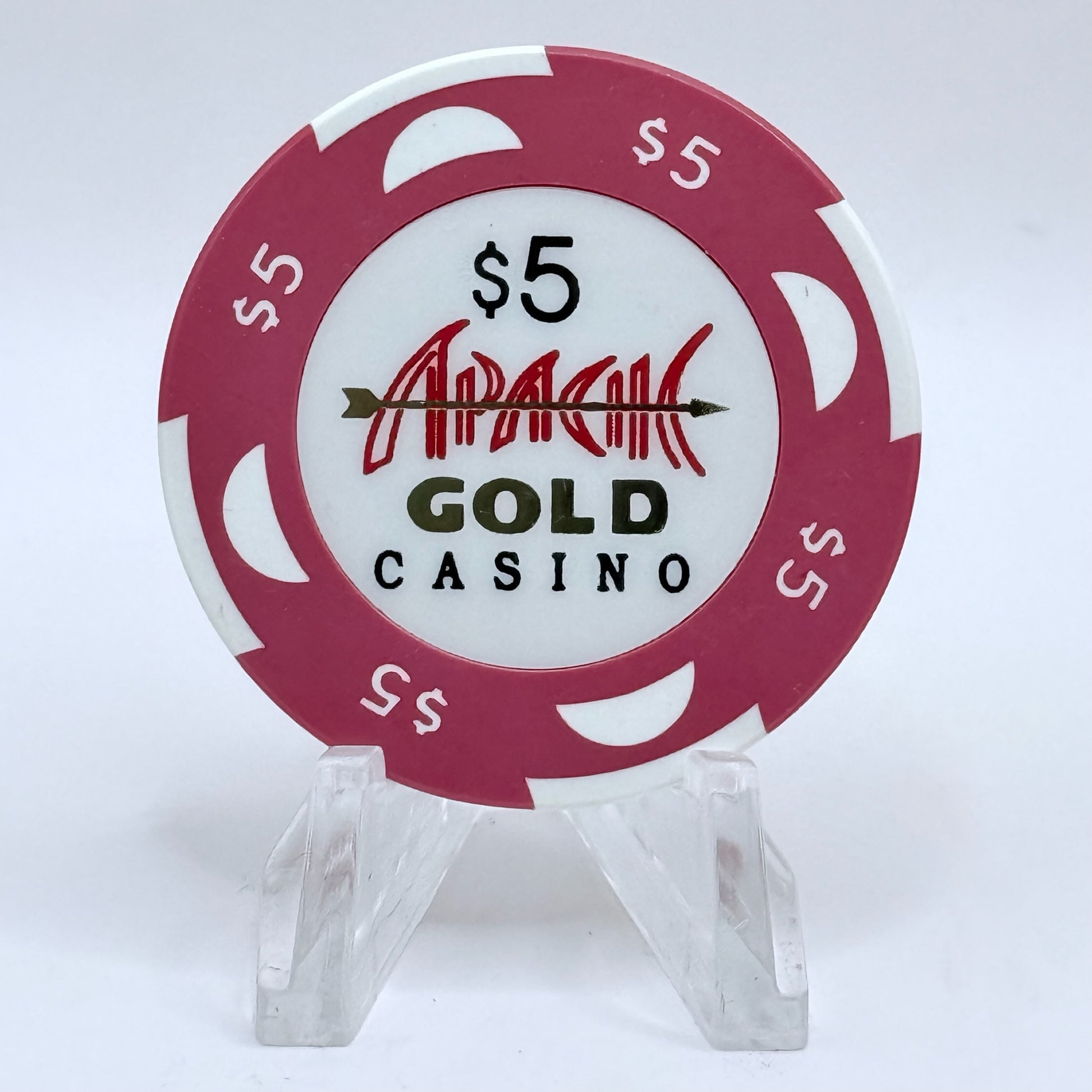 Apache Gold Casino Resort San Carlos Arizona $5 Casino Chip