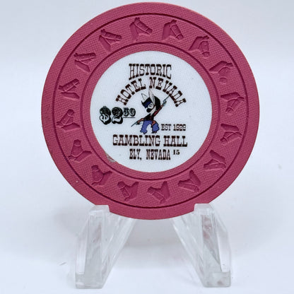 Hotel Nevada Ely Nevada 2015 Series 5 $2.50 Casino Chip D1954