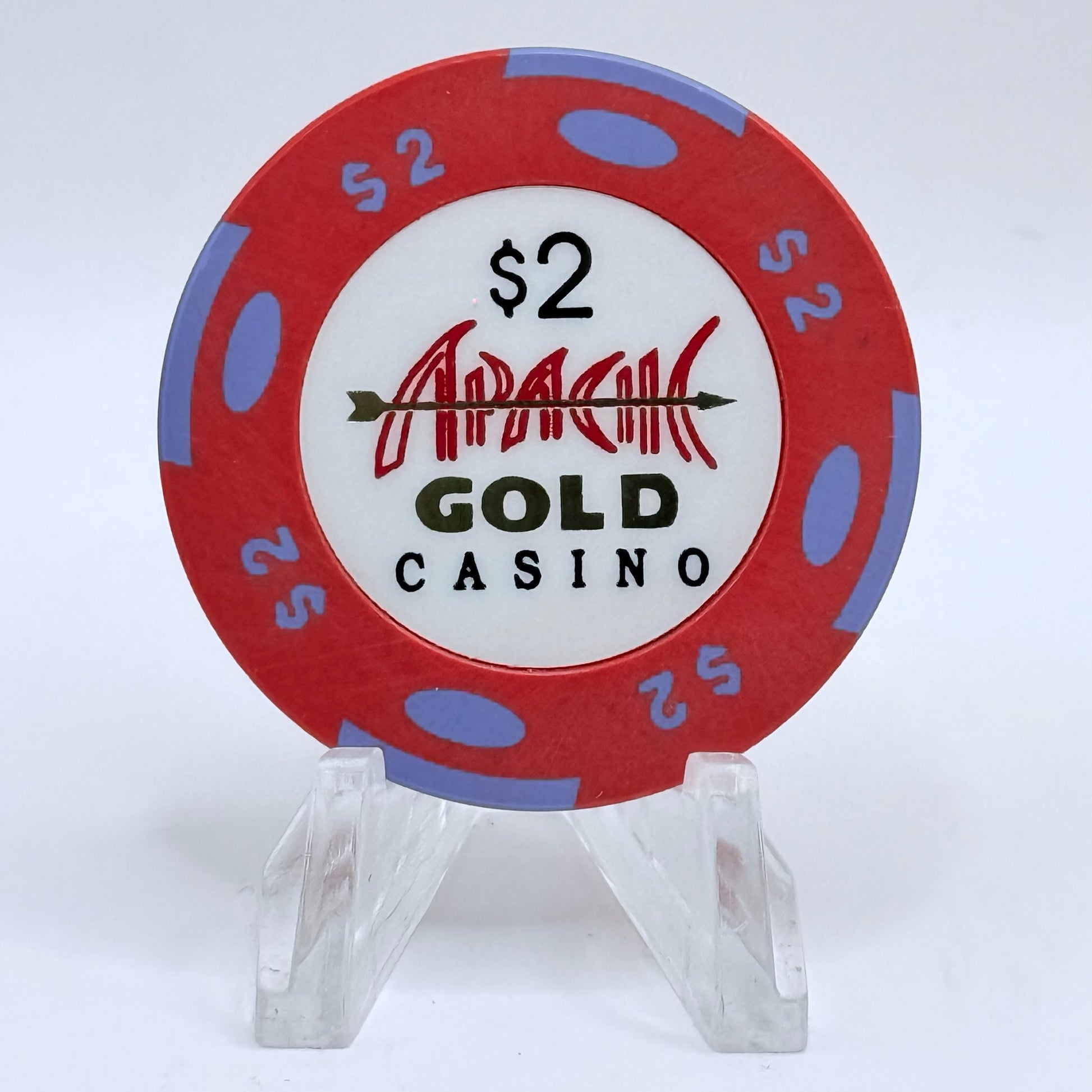 Apache Gold Casino Resort San Carlos Arizona $2 Casino Chip