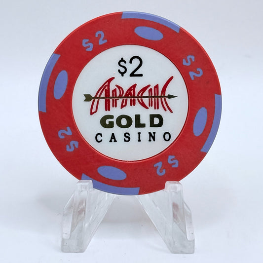 Apache Gold Casino Resort San Carlos Arizona $2 Casino Chip