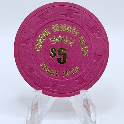 Pioneer Crossing Fernley Nevada 2007 $5 Casino Chip E6546