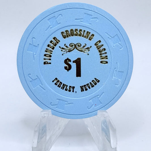 Pioneer Crossing Fernley Nevada 2007 $1 Casino Chip E6545