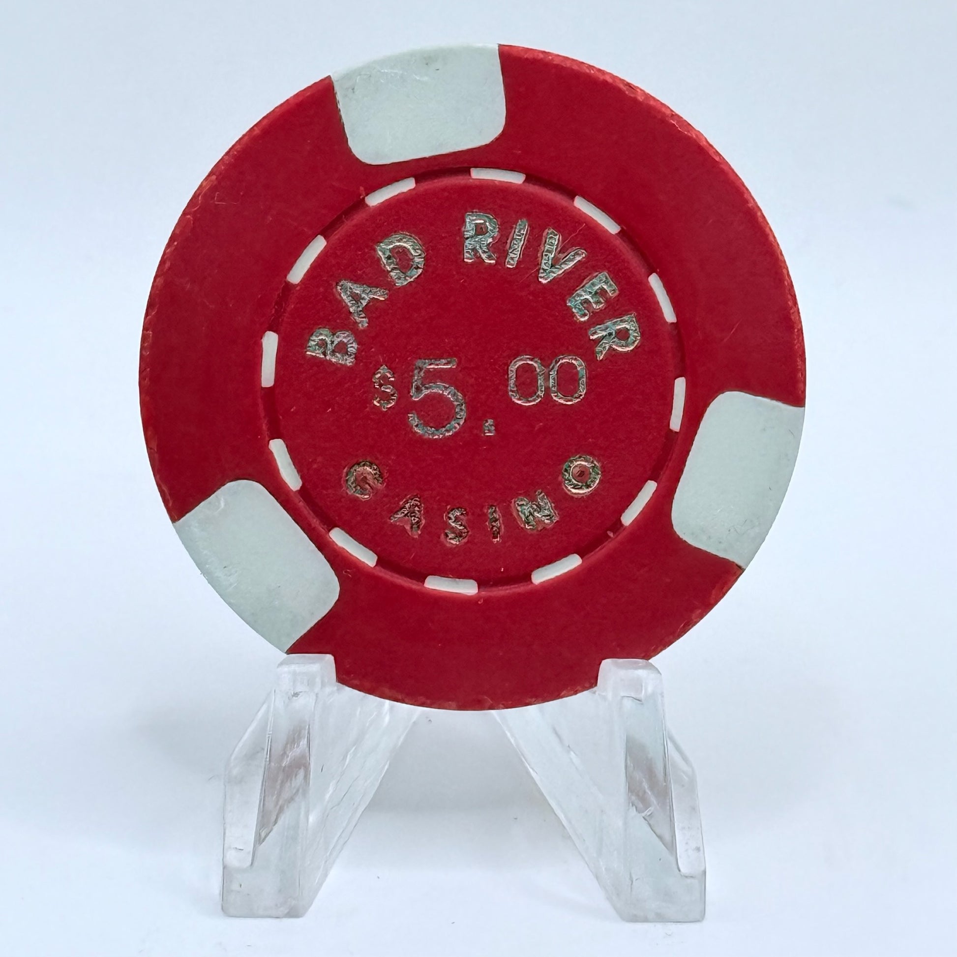 Bad River Odanah Wisconsin $5 Casino Chip