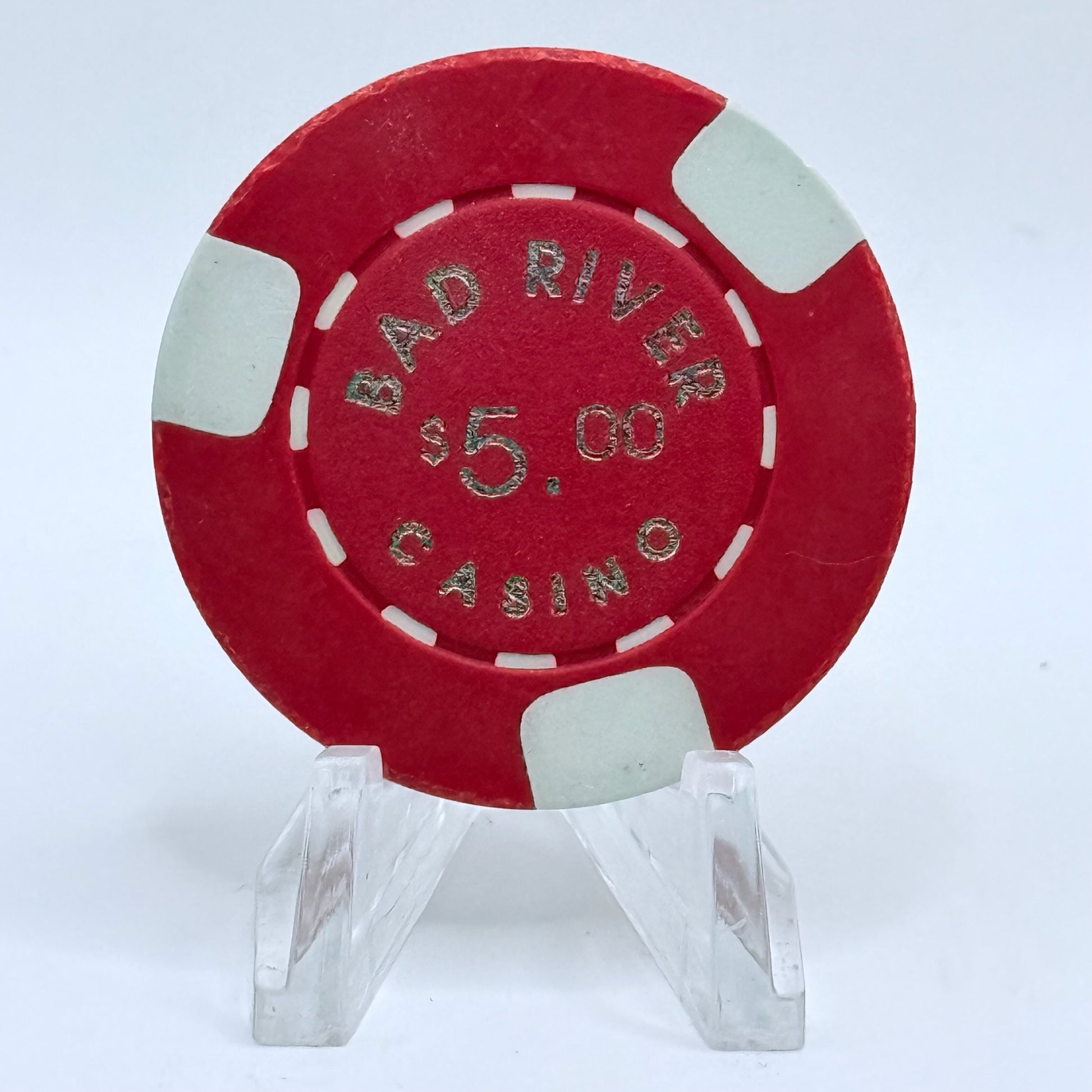 Bad River Odanah Wisconsin $5 Casino Chip