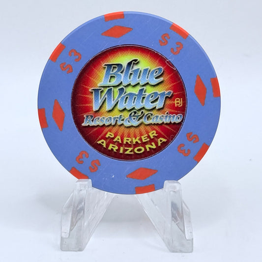 Blue Water Casino Parker Arizona $3 Casino Chip
