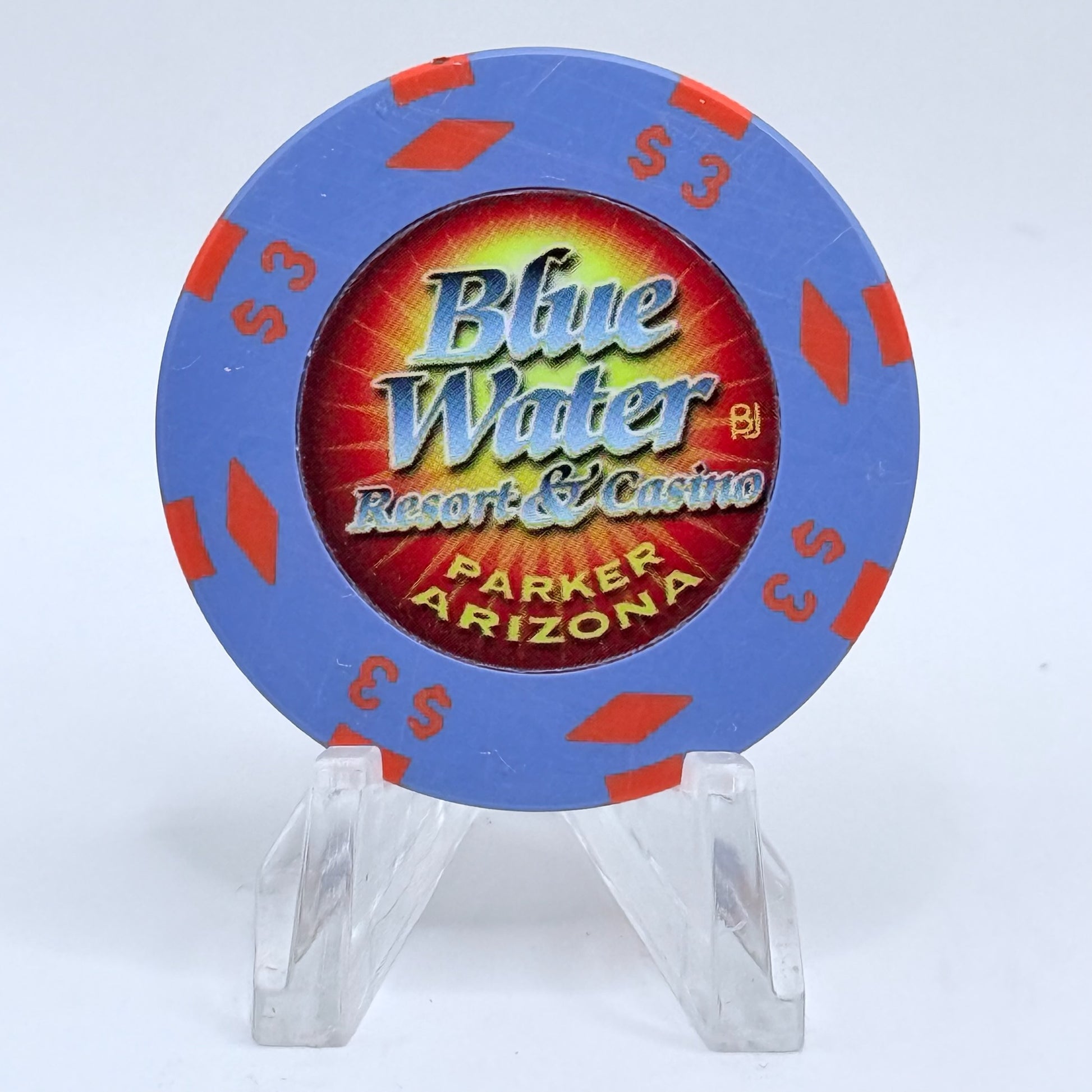 Blue Water Casino Parker Arizona $3 Casino Chip