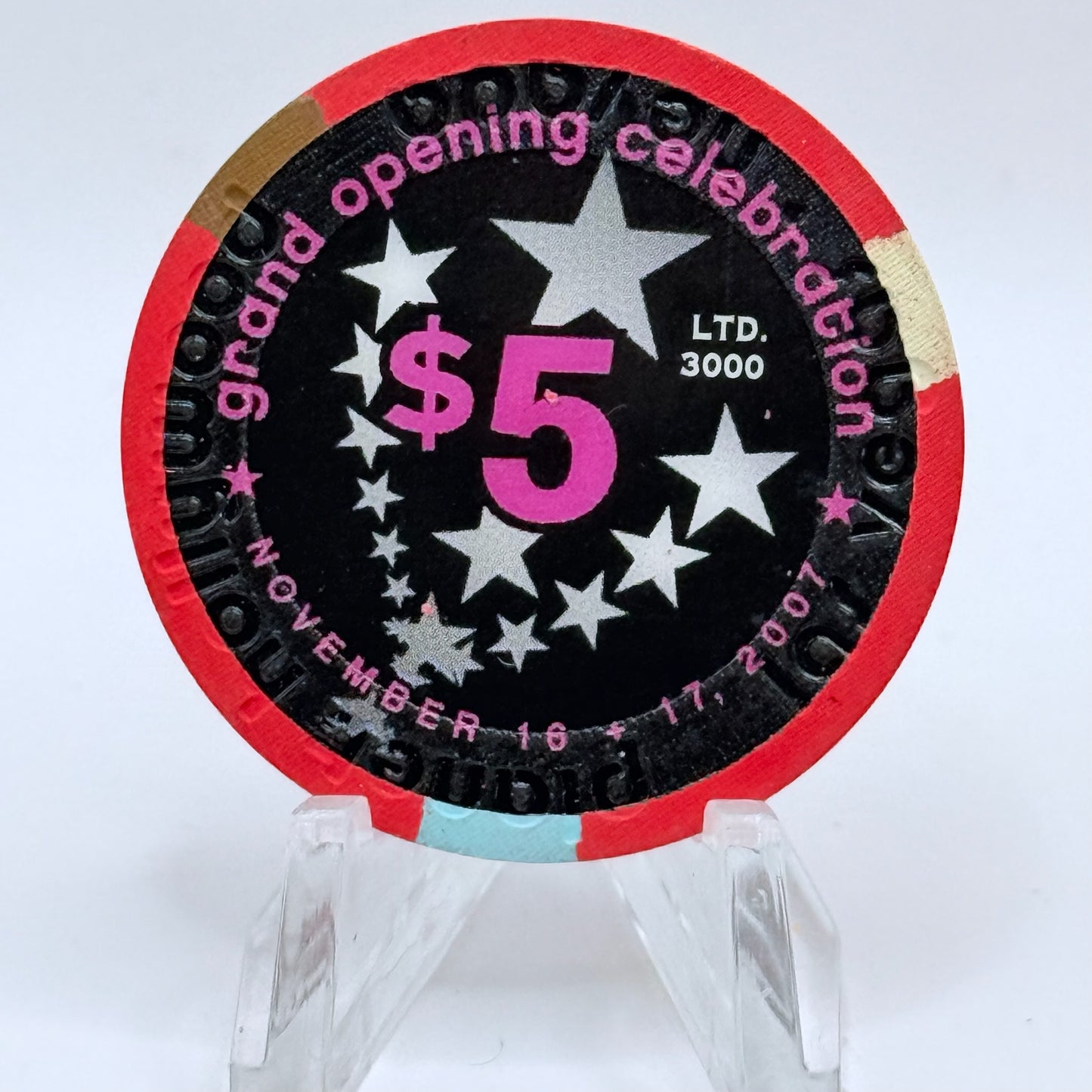 Planet Hollywood Las Vegas Nevada 2007 LE $5 Casino Chip E8222
