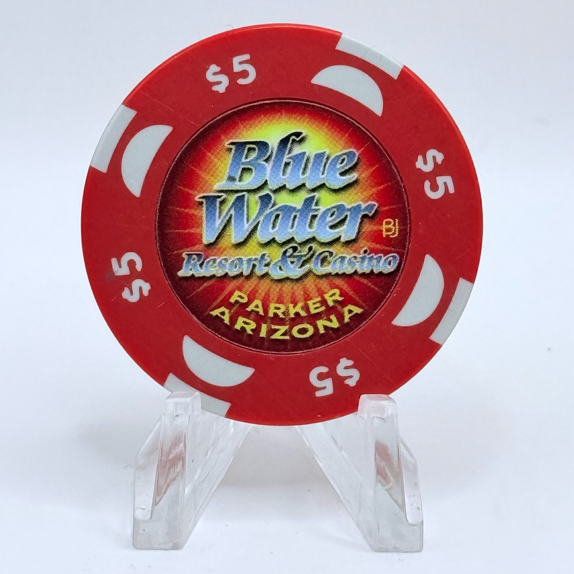 Blue Water Casino Parker Arizona $5 Casino Chip