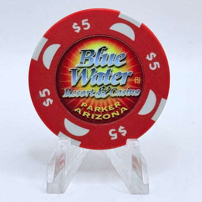 Blue Water Casino Parker Arizona $5 Casino Chip