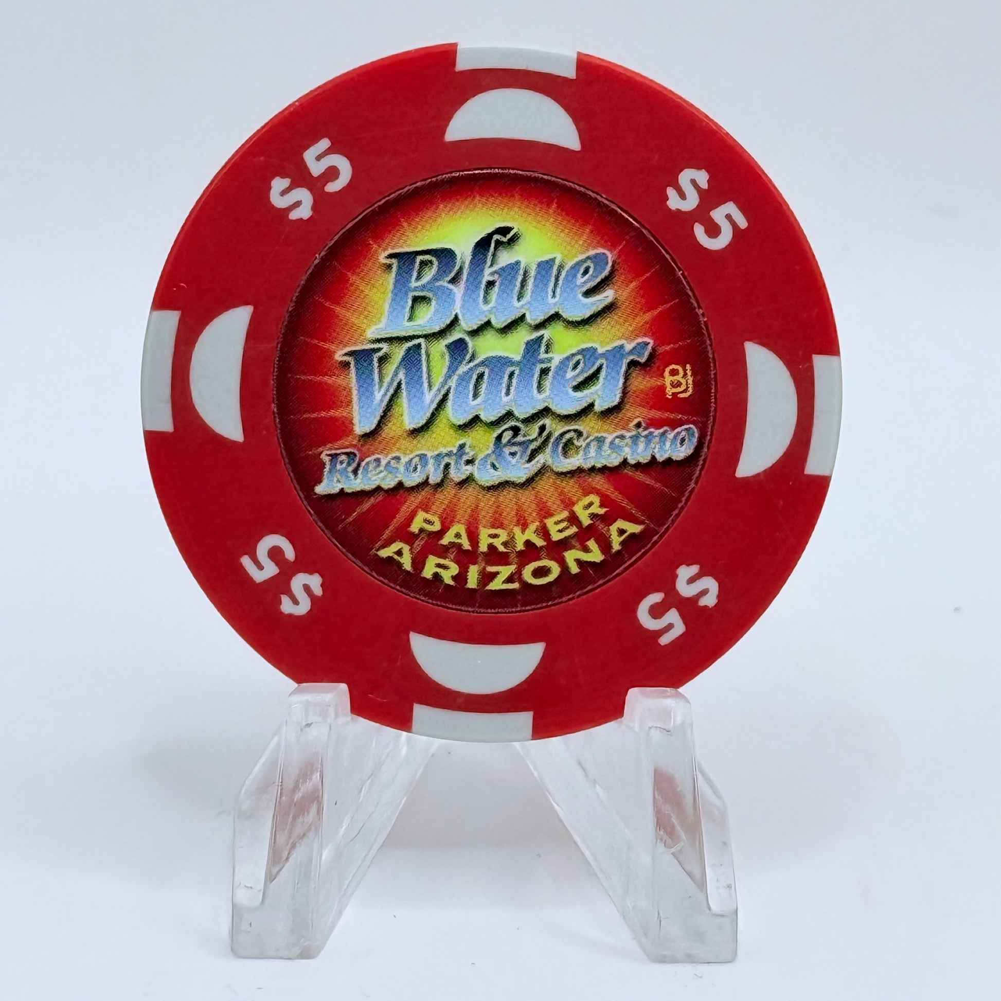 Blue Water Casino Parker Arizona $5 Casino Chip