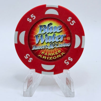 Blue Water Casino Parker Arizona $5 Casino Chip